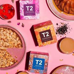 即将截止：T2 精选茶饮茶具热促 超高颜值还好喝