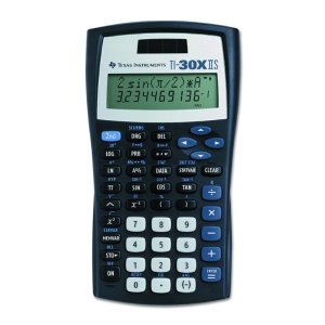 Texas Instruments TI-30X IIS 太阳能科学计算器 中学必备！