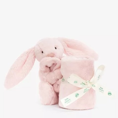 粉色小兔毯子34cm