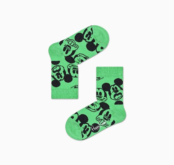 绿色米奇儿童袜