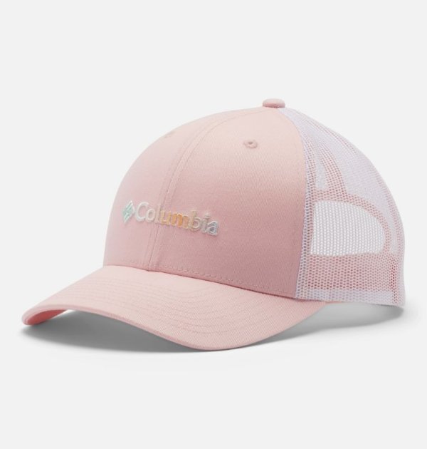 女款粉色网眼帽