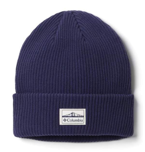 蓝紫色针织帽