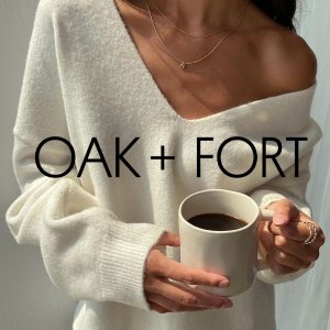 超后一天：入秋特辑 Oak+Fort 秋天的温柔高级感 $18起收简约针织衫