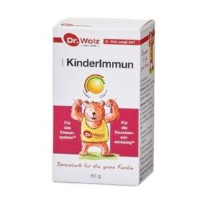 德货之光：增强儿童免疫力 Kinderimmun Dr. Wolz 德国Dr.Wolz伍兹博士  牛初乳粉 65g