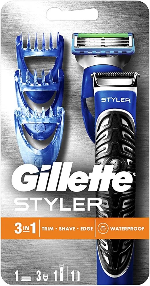 Gillette The All Purpose Styler Beard Trimmer Razor And Edger, Men's Razor/Blades