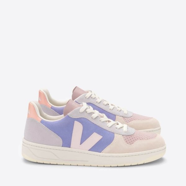 粉紫色V10运动鞋