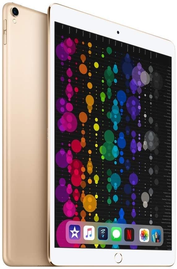 Apple iPad Pro | 10.5" | 1st GEN | WI-FI + Cellular | 512GB | Gold | 2017 | (Renewed)