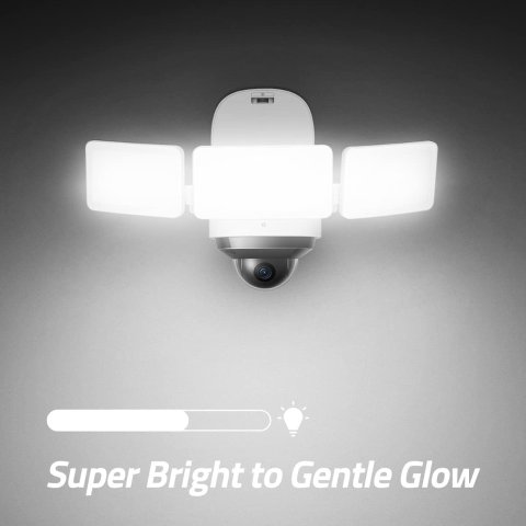 💥史低价💥：eufy Security Floodlight Cam S330 2K 360度云台安防摄像头