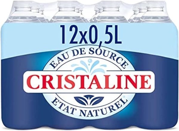 Cristaline 矿泉水 500ml*12瓶