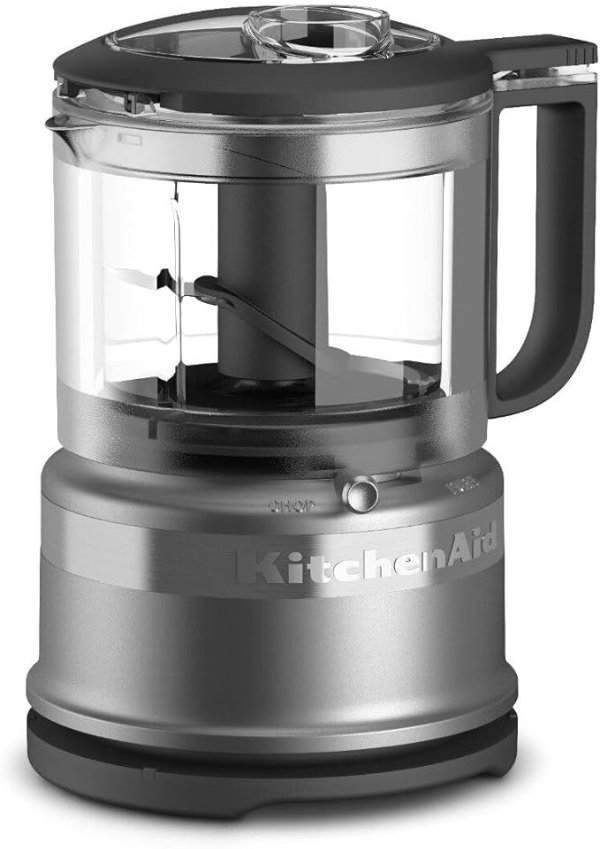 KitchenAid 3.5 Cup 料理机，银色