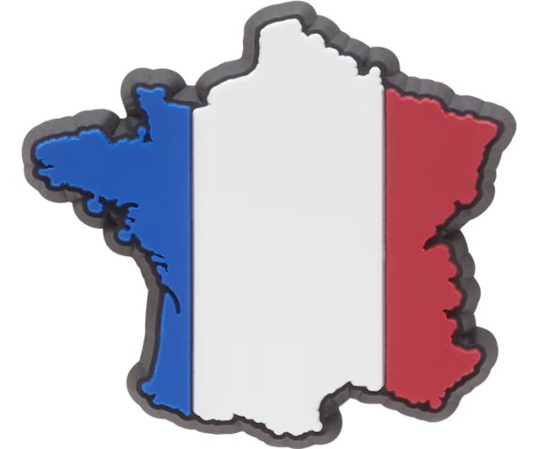 法国地图DIY鞋扣