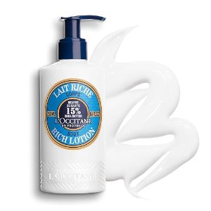 L'Occitane植物奶香，衣服都有香香味儿~乳木果油身体乳 250ml
