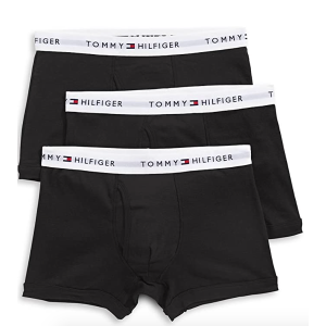 Tommy Hilfiger 男士logo平角内裤 3件装 贴身衣物勤更换