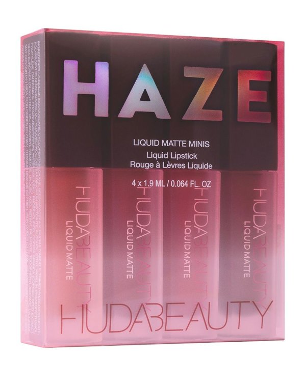 | Haze Mini Liquid 哑光4色唇釉套装
