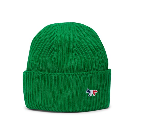 绿色毛帽
