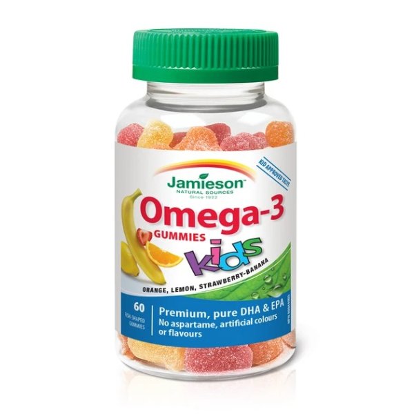 Omega-3 儿童鱼油软糖60粒