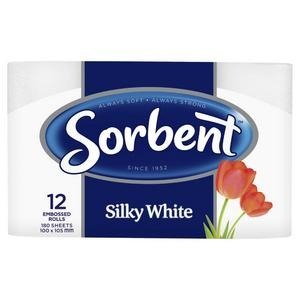 Silky White Toilet Tissue 12卷