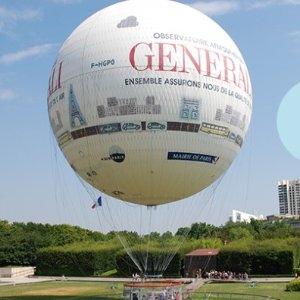 Ballon GENERALI 热气球观光 巴黎美景照单全收
