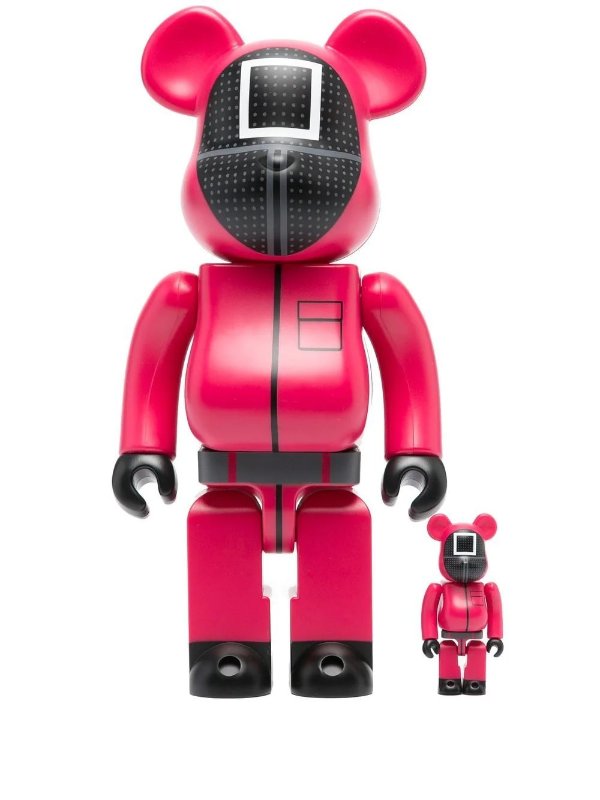 Be@rbrick Squid Game 100% and 400% 摆件套装