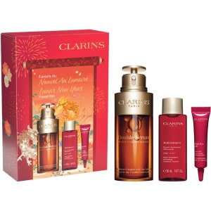 🐲龙年限定🐲：Clarins 双萃75ml套装$183(值$249)=7.3折