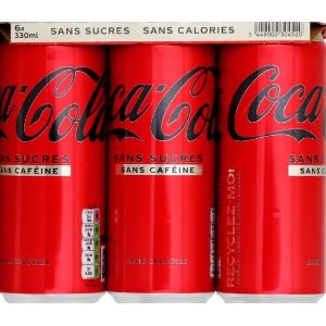 Coca cola€0.41/瓶肥宅快乐水 6x33cl