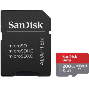 SanDisk Ultra 200GB microSDXC内存卡