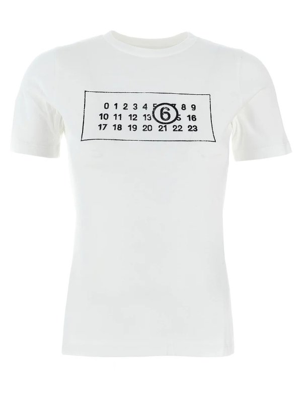 logo 白色T恤