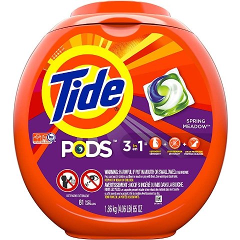 1件满减！Walmart同款$37.36Tide 汰渍 3合1洗衣凝珠81个 