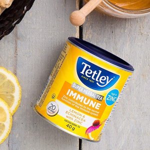 白菜价：Tetley 柠檬紫锥菊茶20包 含锌 提高免疫力药茶