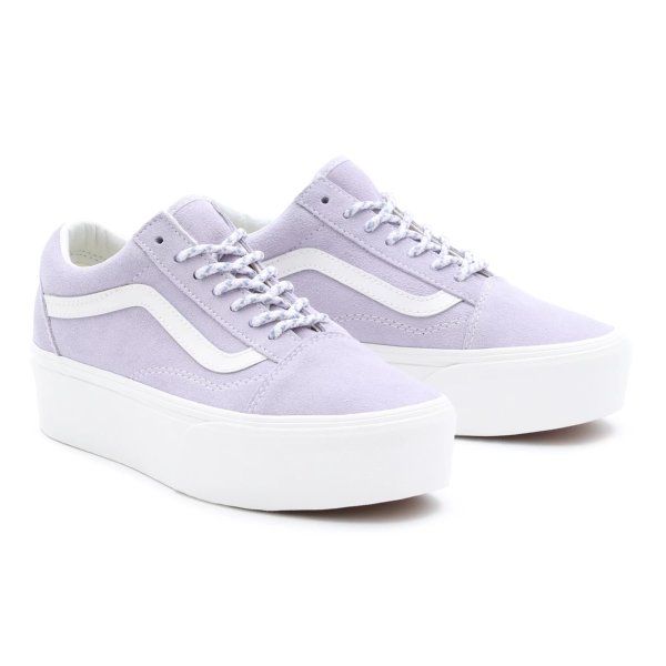 Old Skool紫色滑板鞋