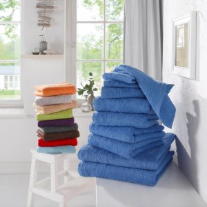 居家必备 10条居家毛巾仅€9.99 柔软吸水高颜值