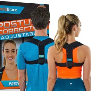 背背佳平替 姿势矫正器 可调节的矫正器，用于中、上脊柱支撑