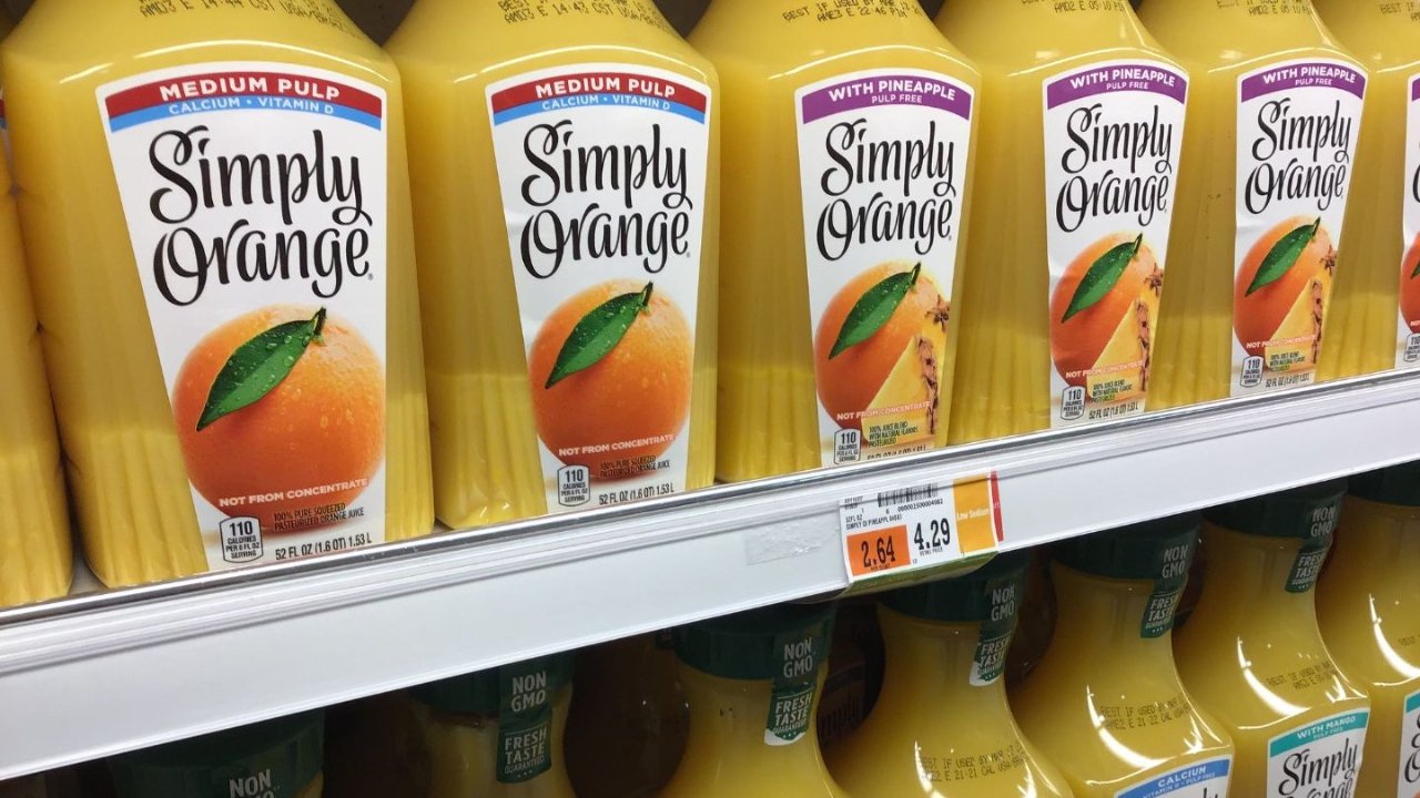 可口可乐旗下Simply橙汁被查出含高浓度有毒化学物！加拿大各超市均有销售！