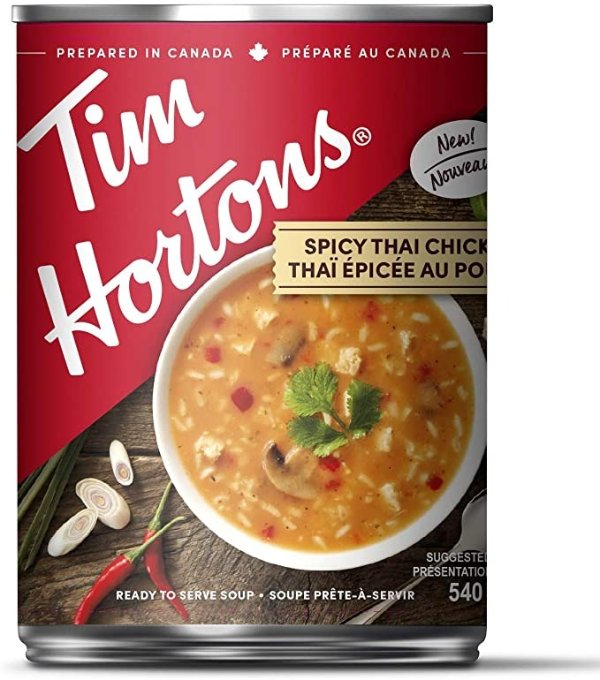 Tim Hortons 泰式辣味鸡肉浓汤