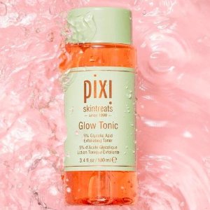 PIXI 刷酸优等生 养成发光肌的秘密武器 收果酸水 闭口粉刺去无踪