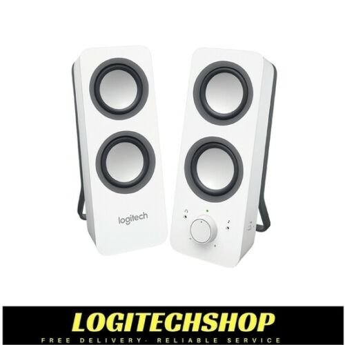 Z200 2.0 Multimedia Speakers- White (FREE POSTAGE)