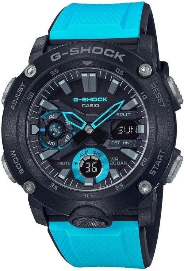 G-Shock GA2000-1A2 电子表