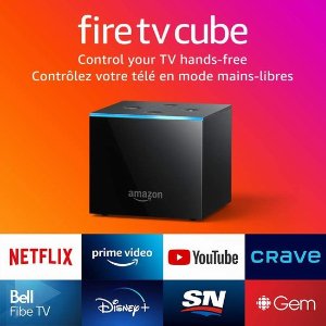 $109.99(指导价$149.99)Fire TV Cube 智能电视盒 语音控制 随意切换电视节目