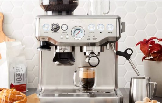 Breville BES870XL 专业意式咖啡机 约6.4折收！Breville BES870XL 专业意式咖啡机 约6.4折收！
