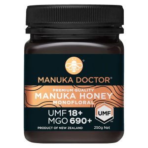 Manuka Doctor用码：DMAUS，2瓶免邮，呵护肠胃UMF 18+ 麦卢卡蜂蜜 250g