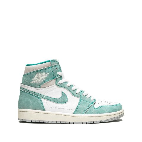 Air Jordan 1 浅绿麂皮中帮
