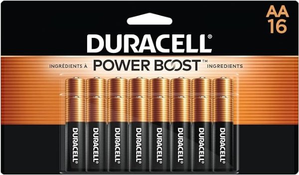 Duracell Coppertop AA 5号电池 16节装