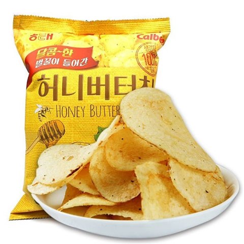 韩国原产热销 HAITAI 蜂蜜黄油薯片 打酱油 欧洲线上亚超 60g