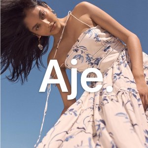 今天截止：Aje 美衣闪促 澳洲清新设计 超高立减$450