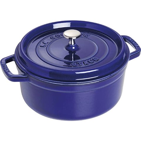 Staub24cm宝蓝色