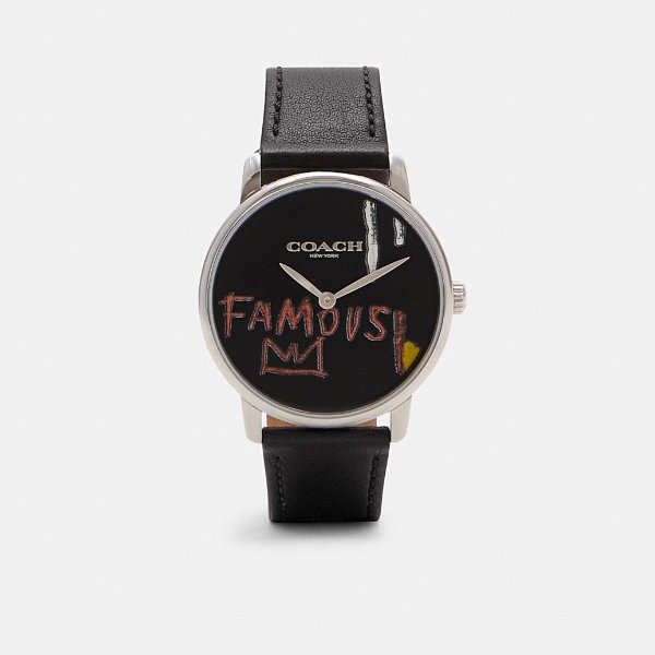 Coach X Jean-Michel Basquiat手表40mm
