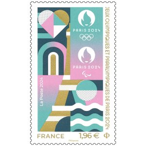 限量80万枚，售完截止>>巴黎奥运会官方邮票