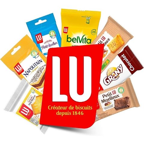 低至7.8折 低至€0.33/包LU露怡 法国本土品牌 十大著名饼干之一🍪巧克力控闭眼入