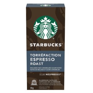 Starbucks 深烘咖啡胶囊 10颗 适用Nespresso咖啡机