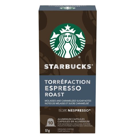 补货：Starbucks 咖啡胶囊 10颗 适用Nespresso咖啡机